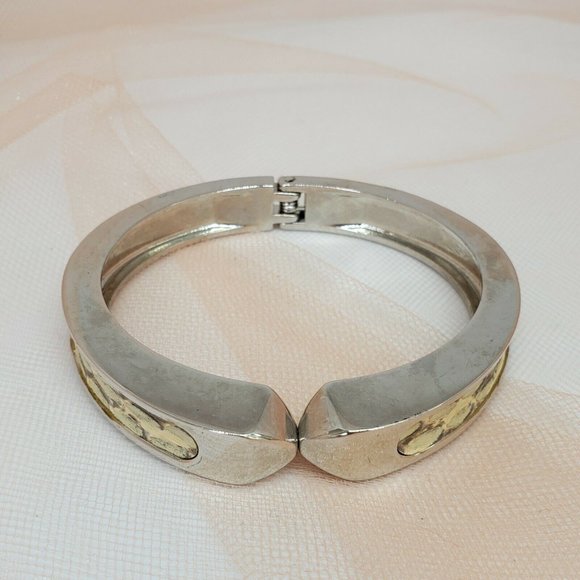 Stella & Dot Emerson Clamper Bangle Bracelet Snake - Picture 4 of 14